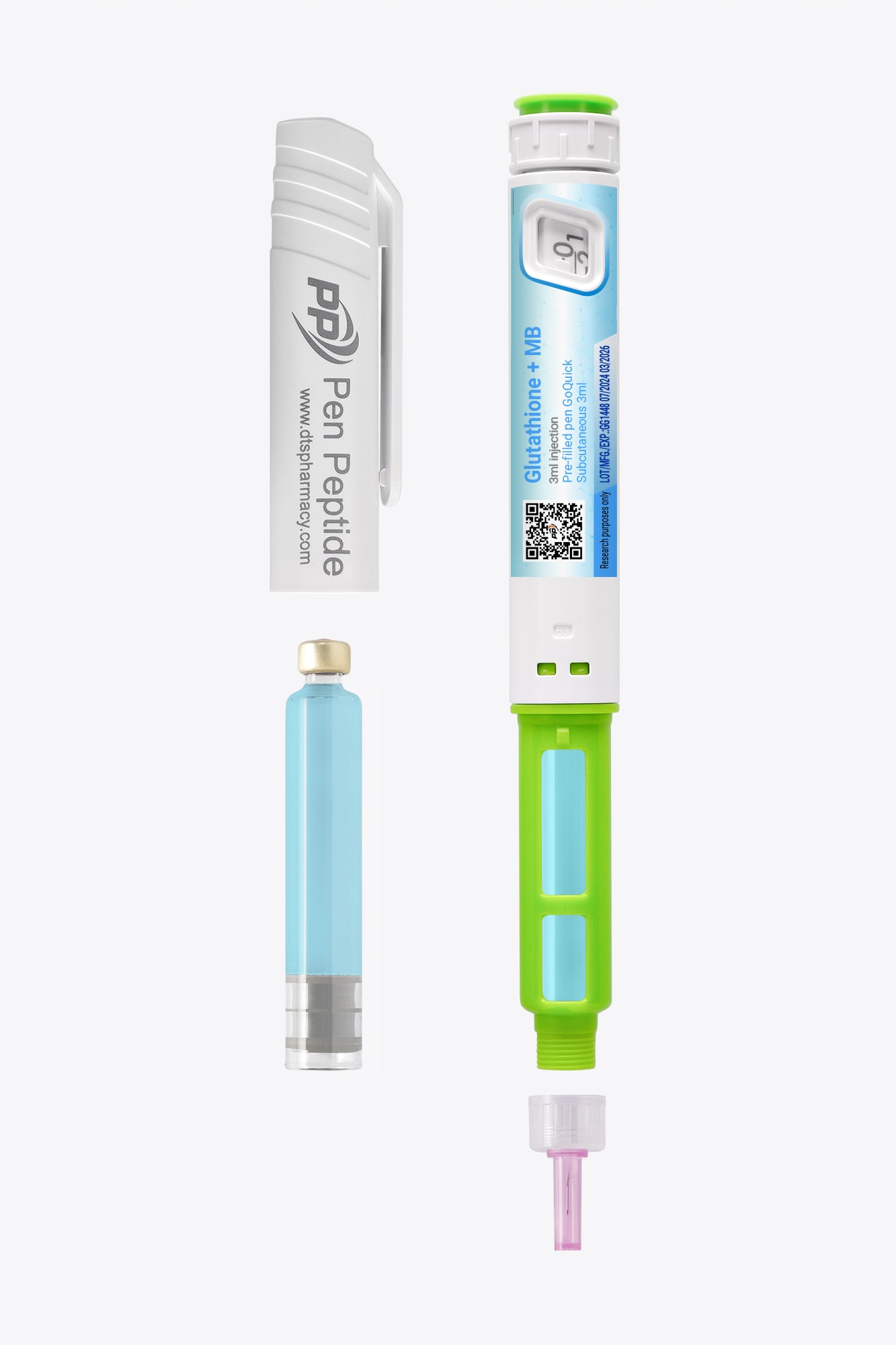 Glutathione + Methylene Blue | 3ml